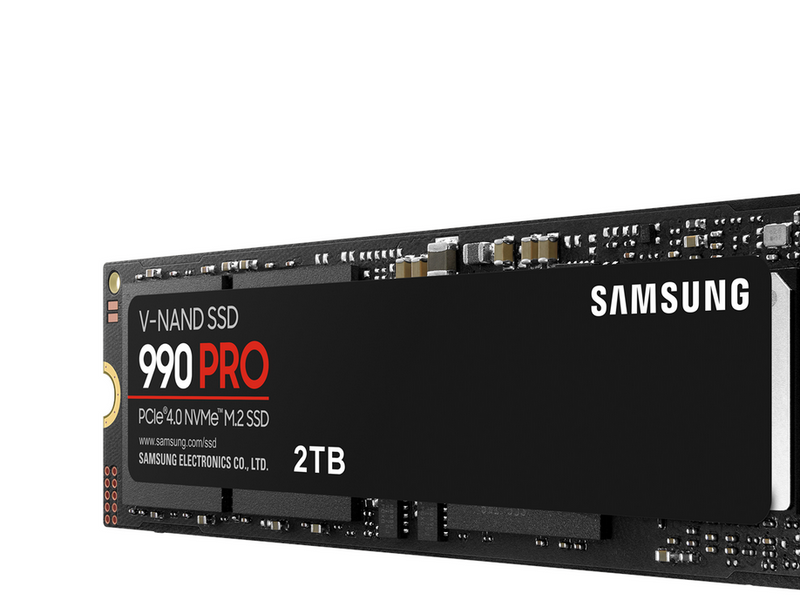 Samsung 990 Pro SSD - 2TB - Ohne Kühlkörper - M.2 2280 - PCIe 4.0