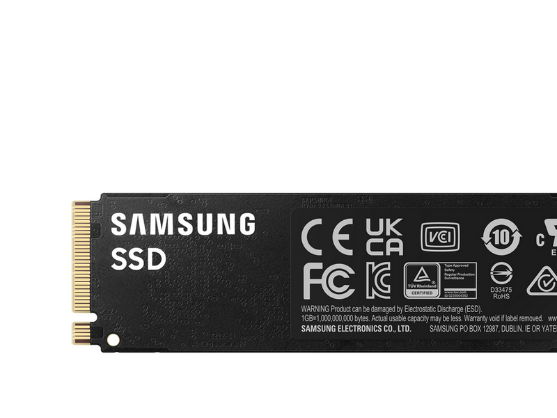 Samsung 990 Pro SSD - 2TB - Ohne Kühlkörper - M.2 2280 - PCIe 4.0