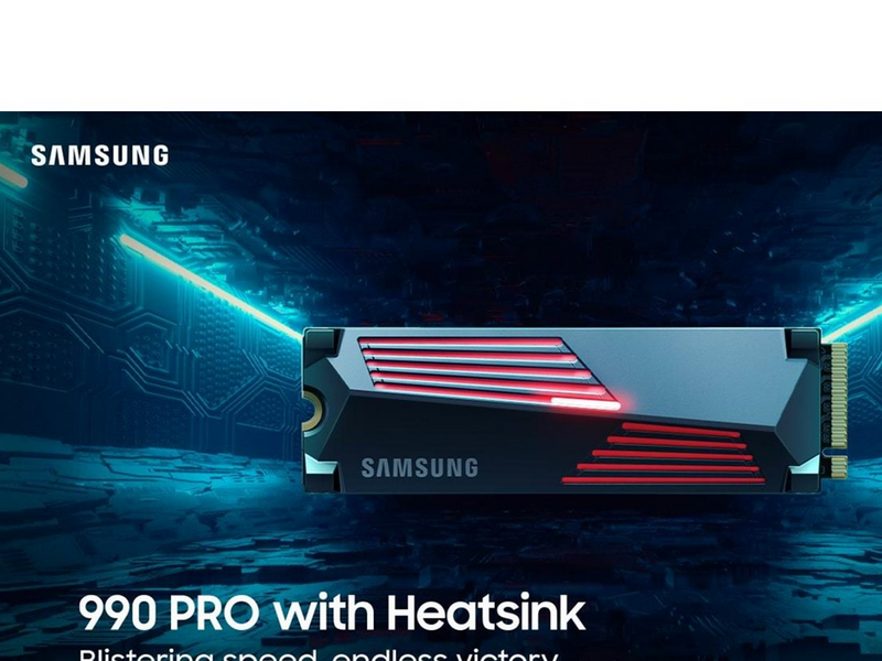 Samsung 990 Pro SSD - 4TB - Ohne Kühlkörper - M.2 2280 - PCIe 4.0