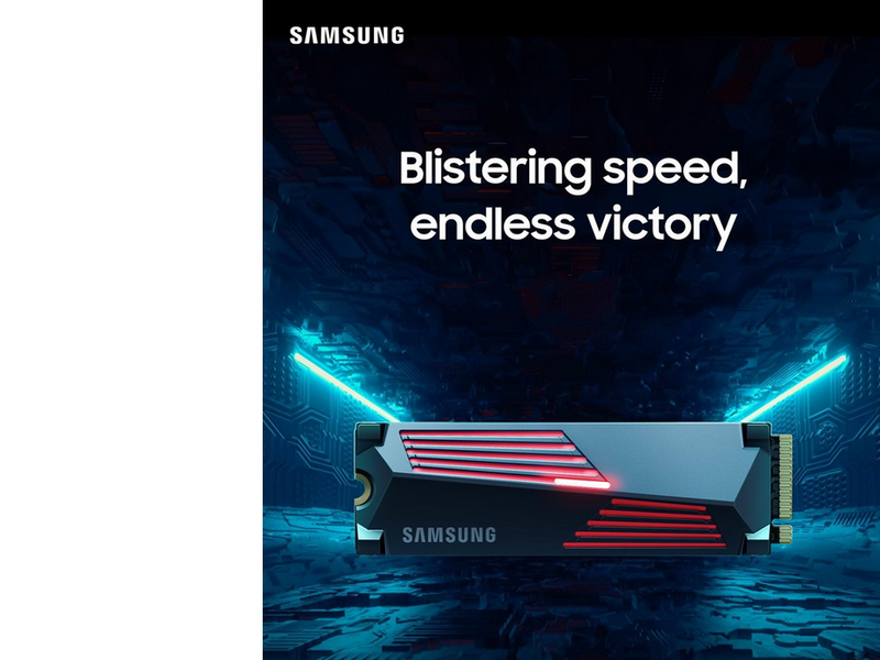 Samsung 990 Pro SSD - 4TB - Ohne Kühlkörper - M.2 2280 - PCIe 4.0