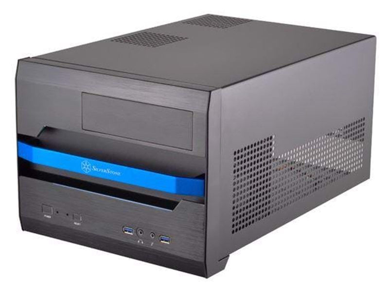SilverStone SST-SG12B - Black - Gehäuse - Cube - Schwarz