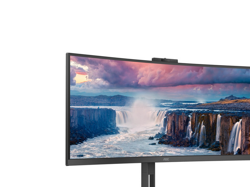 34" AOC CU34V5CW - 3440x1440 (UWQHD) - 100Hz - VA - 65W USB-C