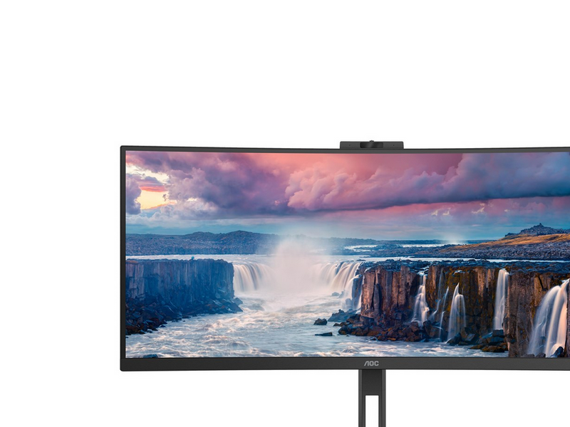 34" AOC CU34V5CW - 3440x1440 (UWQHD) - 100Hz - VA - 65W USB-C
