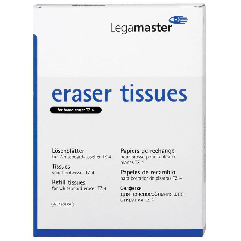 Legamaster Löschpapier für Tafellöscher - 100 Stück