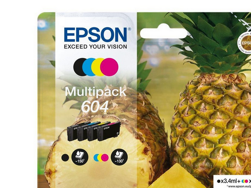 Epson 604 Multipack - 4-pack - black yellow cyan magenta - original - ink cartridge