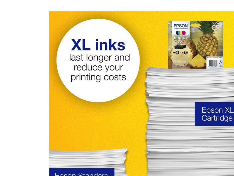 Epson 604 Multipack - 4-pack - black yellow cyan magenta - original - ink cartridge