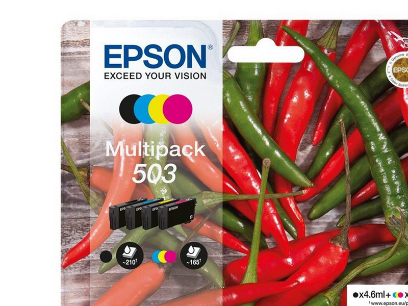 Epson 503 Multipack - 4-pack - black yellow cyan magenta - original - ink cartridge