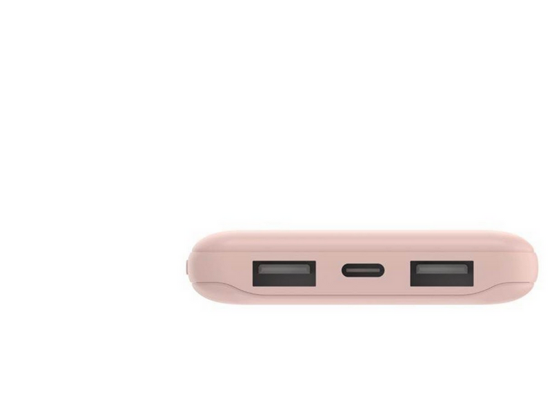 Belkin 10K Power Bank w/USB-C 15W - Rose Gold - 10000 mAh