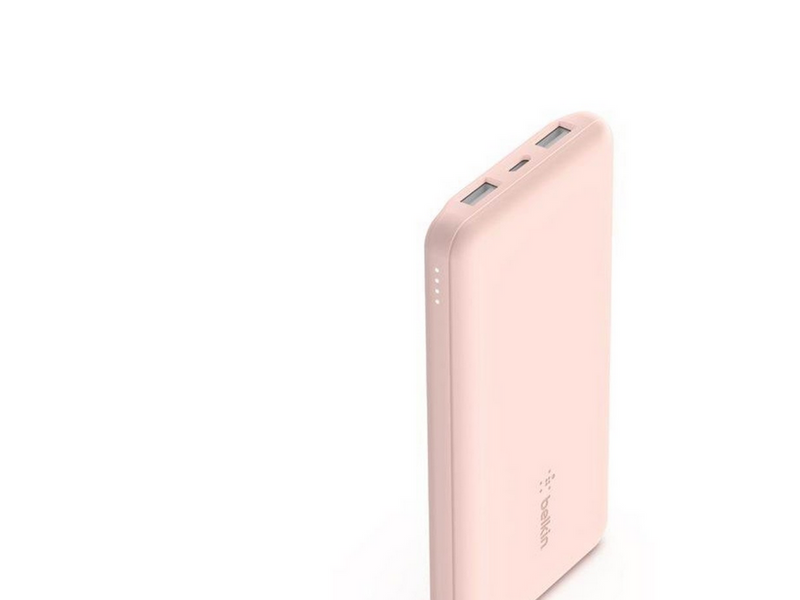 Belkin 10K Power Bank w/USB-C 15W - Rose Gold - 10000 mAh