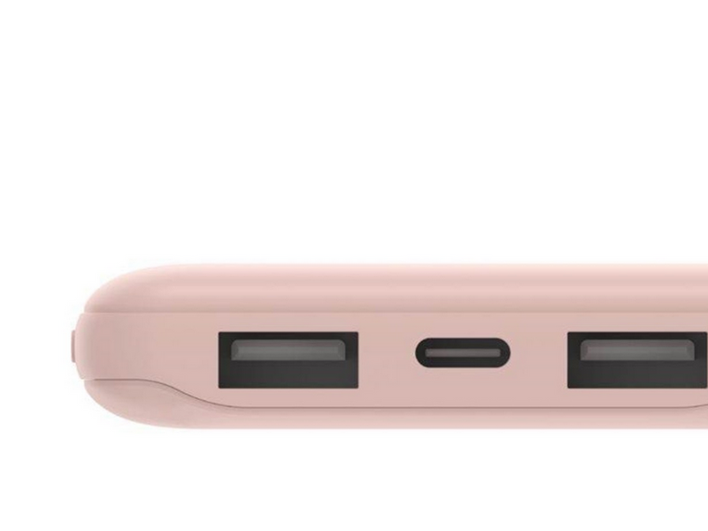 Belkin 10K Power Bank w/USB-C 15W - Rose Gold - 10000 mAh