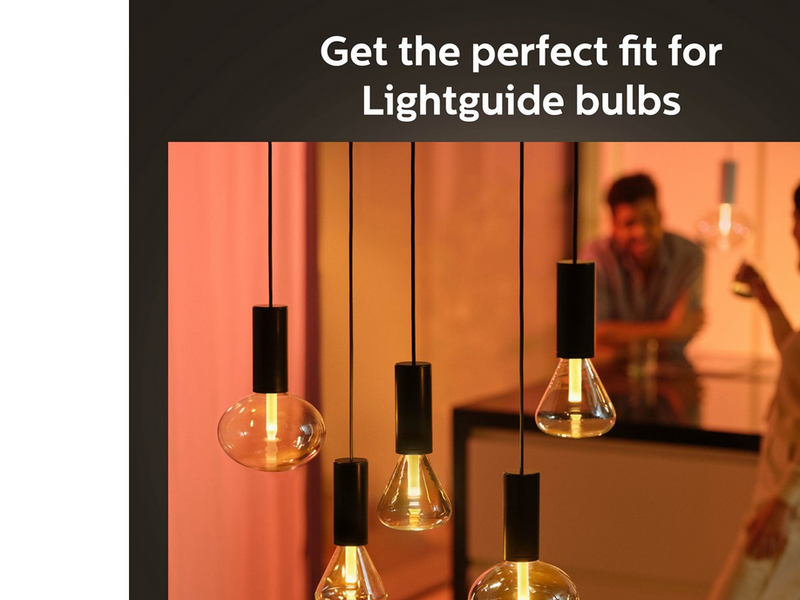 Philips Hue Lightguide Cord E27 Black