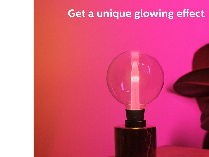 Philips Hue Lightguide G125 E27 Globe Bulb - 1-Pack