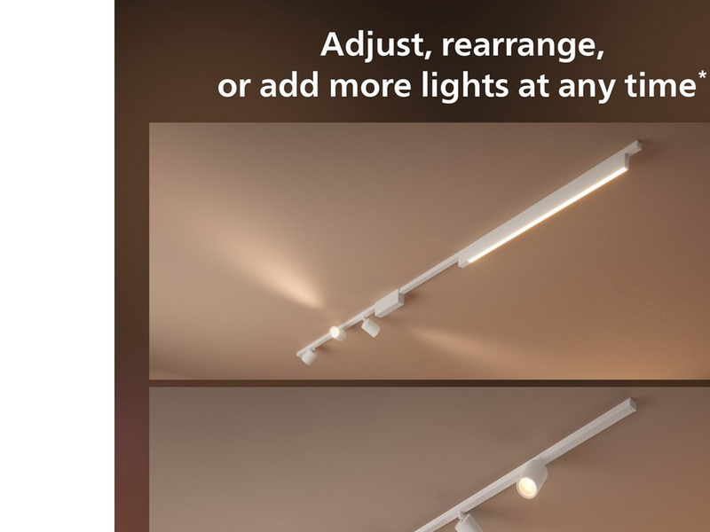 Philips Hue Perifo Ceiling Pendant Cylinder Lamp - White