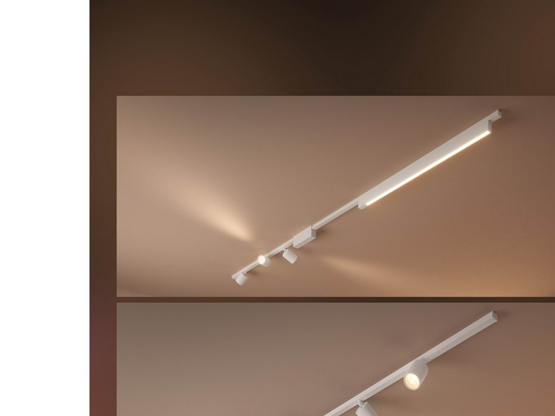 Philips Hue Perifo Cylinder Spotlight - Black