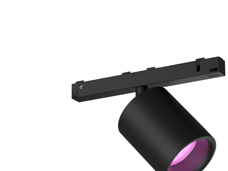 Philips Hue Perifo Cylinder Spotlight - Black
