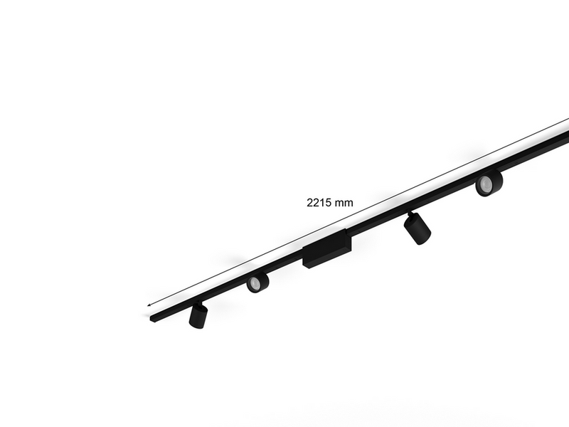 Philips Hue Perifo Ceiling Set - 4 Cylinder Spots - Black