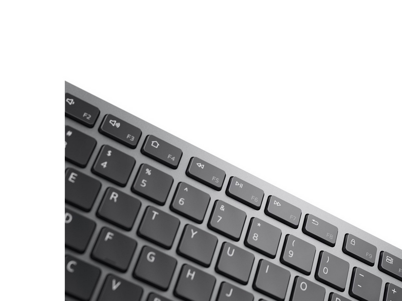Dell Multi-Device KB700 - Tastatur - Nordic ISO - Grau