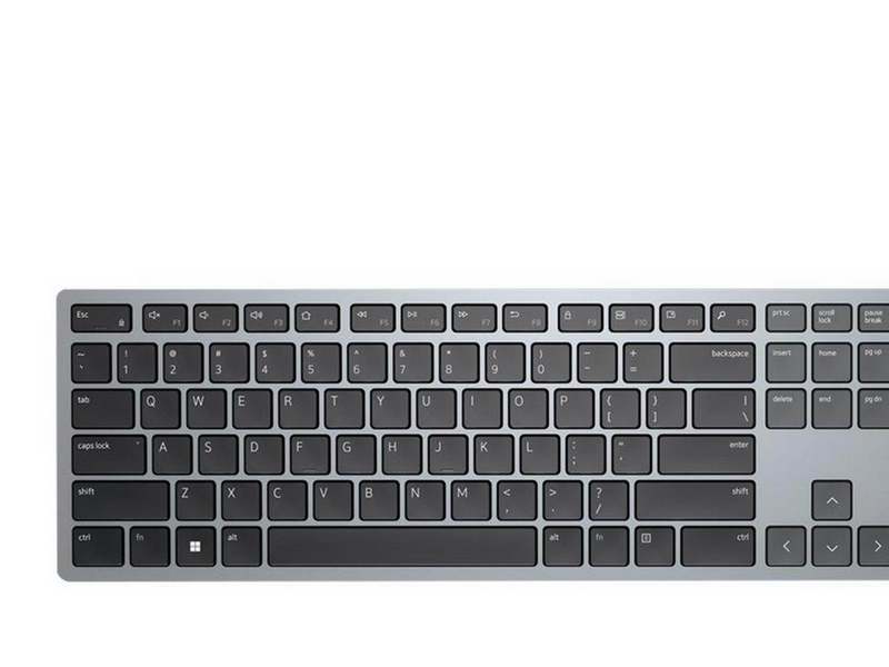 Dell Multi-Device KB700 - Tastatur - Nordic ISO - Grau