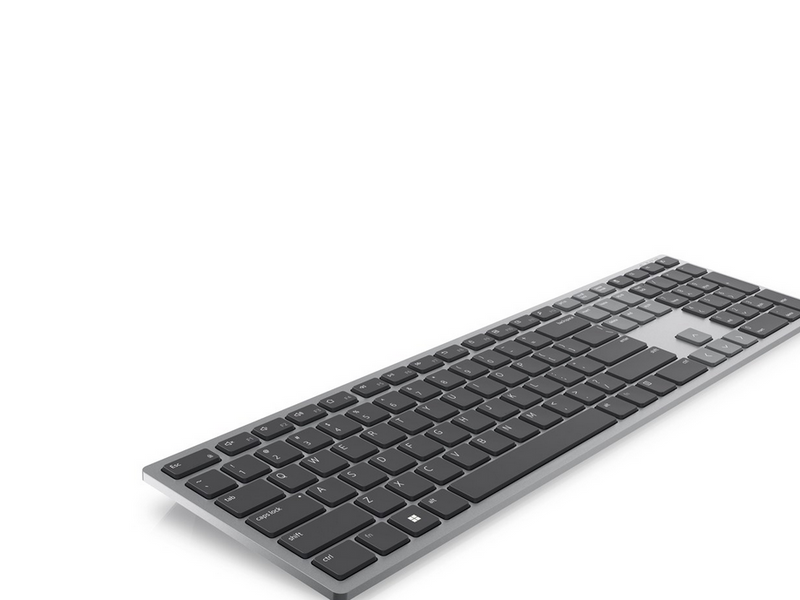 Dell Multi-Device KB700 - Tastatur - Nordic ISO - Grau