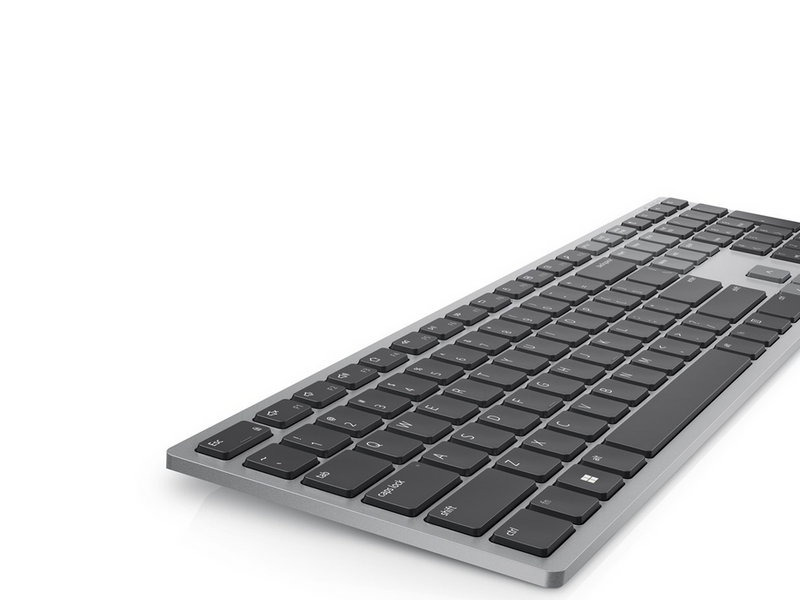 Dell Multi-Device KB700 - Tastatur - Nordic ISO - Grau