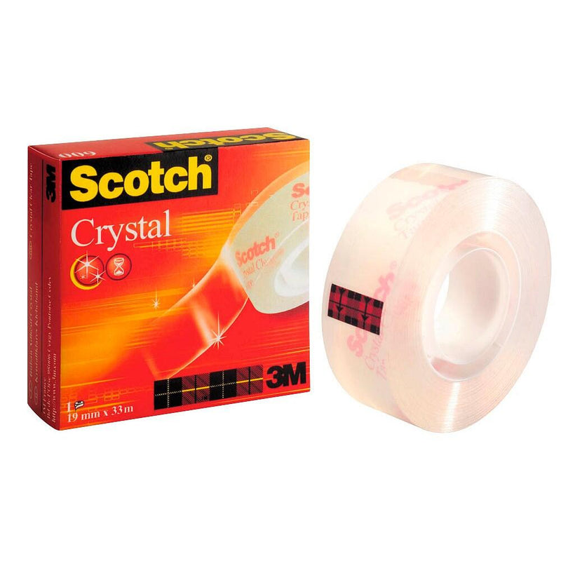 Scotch Crystal Klebefilm 19 mm x 33 m kristall-klar