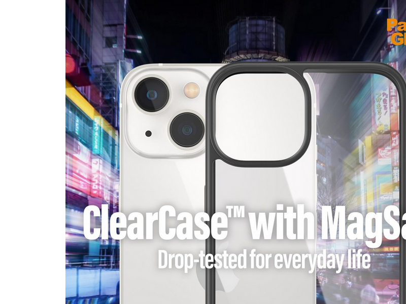 PanzerGlass ClearCase Apple iPhone 14 | 13 | Black