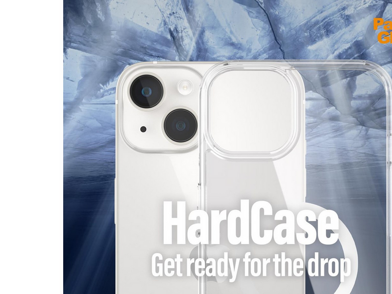 PanzerGlass HardCase MagSafe Compatible Apple iPhone 14 | 13 | Clear