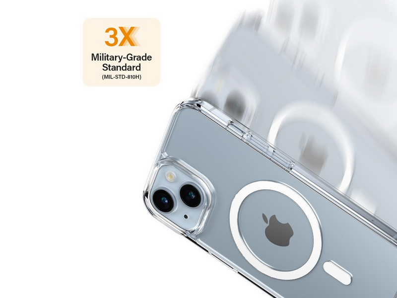 PanzerGlass HardCase MagSafe Compatible Apple iPhone 14 | 13 | Clear
