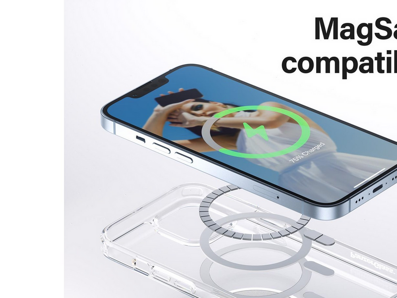 PanzerGlass HardCase MagSafe Compatible Apple iPhone 14 | 13 | Clear