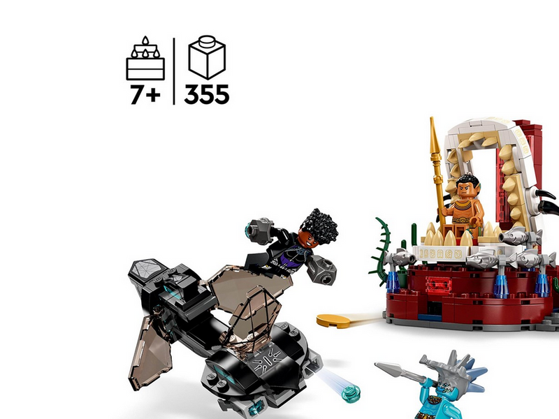LEGO Super Heroes Marvel 76213 König Namors Thronsaal