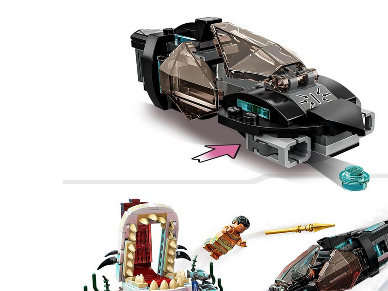 LEGO Super Heroes Marvel 76213 König Namors Thronsaal