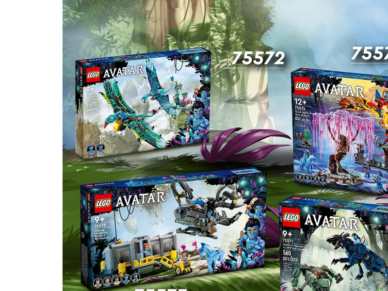 LEGO Avatar 75573 Schwebende Berge: Site 26 und RDA Samson