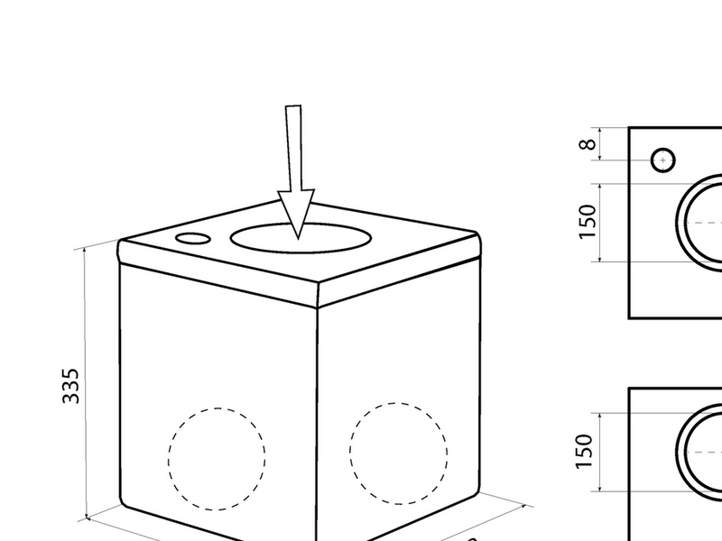 THERMEX External TX II motor, Ceiling