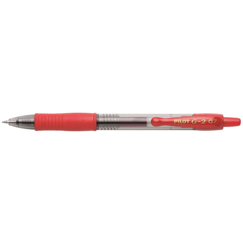 PILOT G2 Gelschreiber rot/transparent 0,4 mm - rot