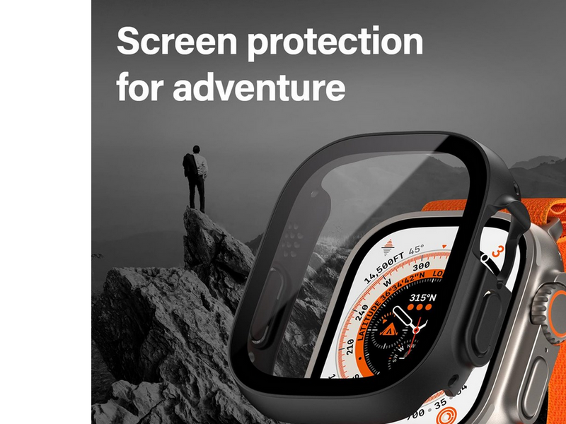 PanzerGlass Screen Protector Full Body Apple Watch Ultra 2 | Ultra 49mm | Black