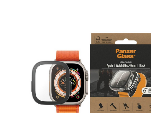 PanzerGlass Screen Protector Full Body Apple Watch Ultra 2 | Ultra 49mm | Black
