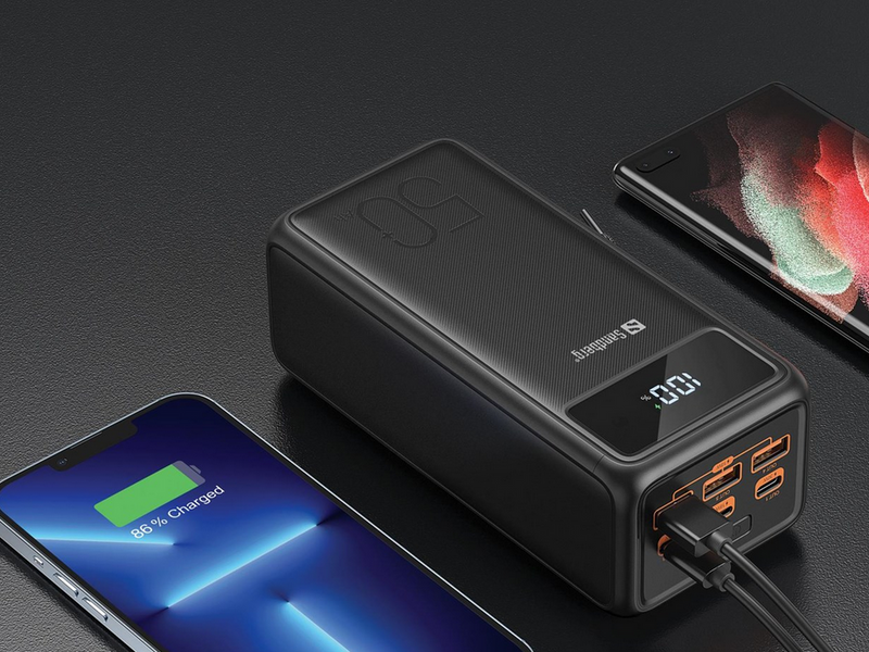 Sandberg Powerbank USB-C PD 130W 50000 mAh - 50000 mAh