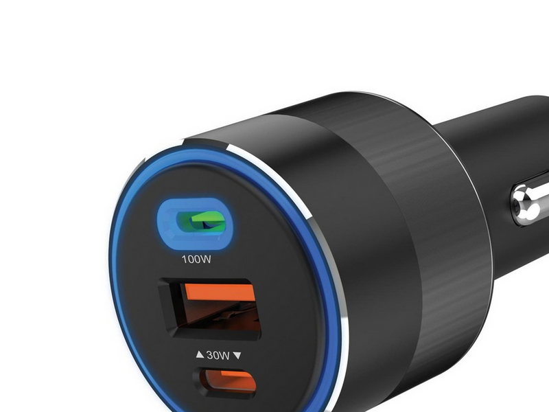 Sandberg Car Charger 3in1 130W USB-C PD
