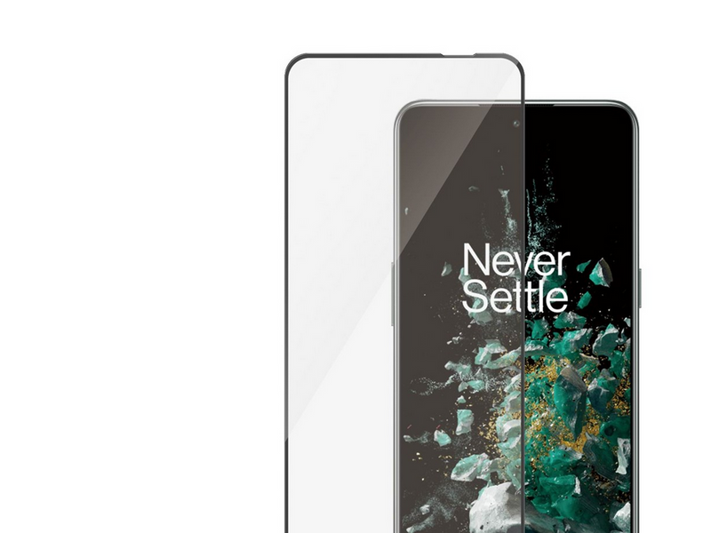 PanzerGlass Screen Protector OnePlus 10T | 10R | 10R | 150W | Ultra-Wide Fit | Black