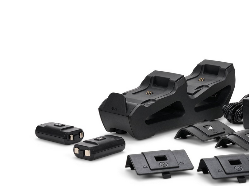 PowerA Duo-Ladestation + 2 Batterien für Xbox Series X|S & One - Ladegerät