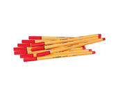 STABILO Point 88 Fineliner 0,4 mm rot - 10 Stück