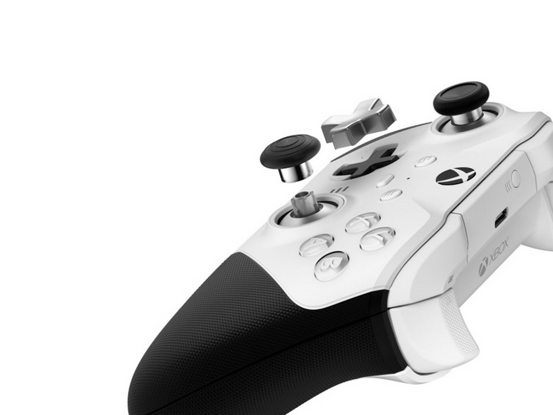 Microsoft Xbox Elite Wireless Controller Series 2 - Core (White) - Wireless Controller - Microsoft Xbox Series X