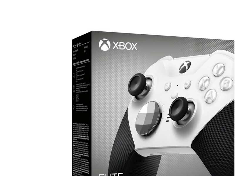 Microsoft Xbox Elite Wireless Controller Series 2 - Core (White) - Wireless Controller - Microsoft Xbox Series X