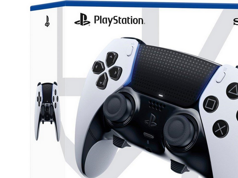Sony PlayStation 5 DualSense Edge - White - Wireless Controller - Sony PlayStation 5