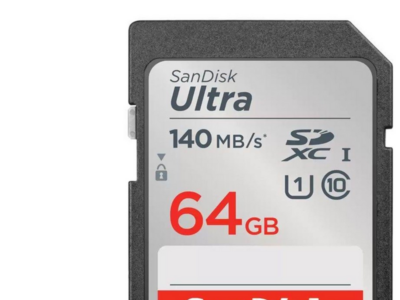 SANDISK Ultra SD - 140MB/s - 64GB