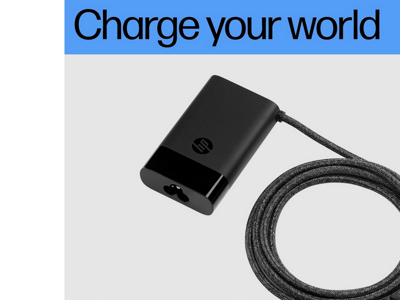 HP USB-C 65W Laptop Charger