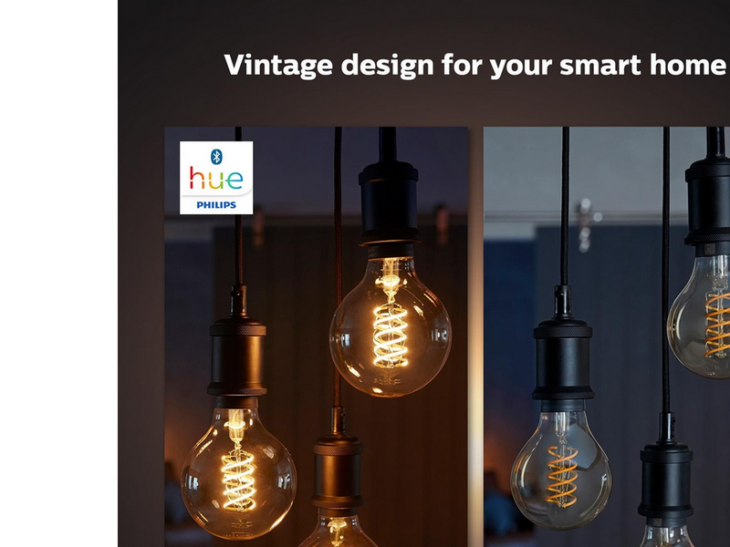 Philips Hue Filament Globe G93 7W White E27