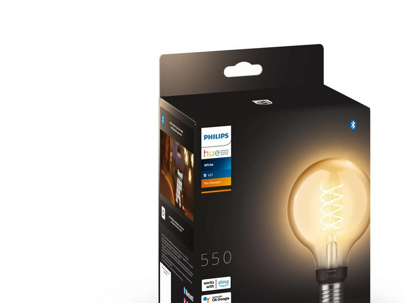 Philips Hue Filament Globe G93 7W White E27