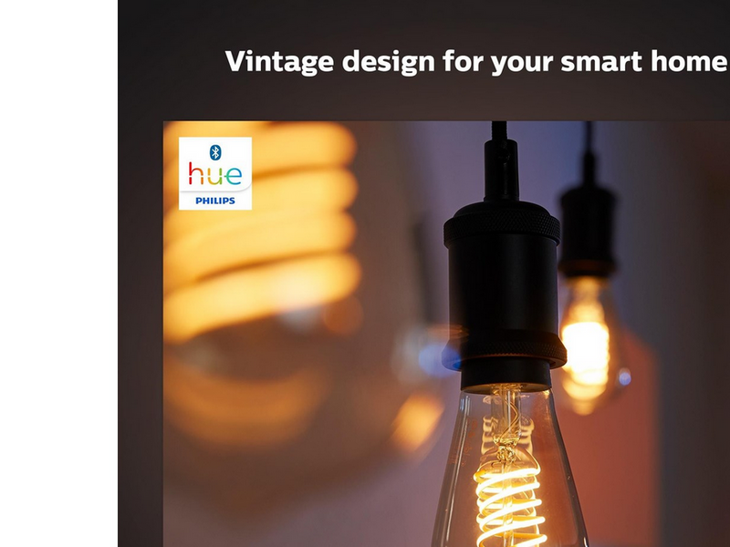 Philips Hue Filament Globe G93 7W White E27