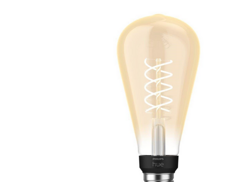Philips Hue Filament Edison ST72 7W White Filament E27